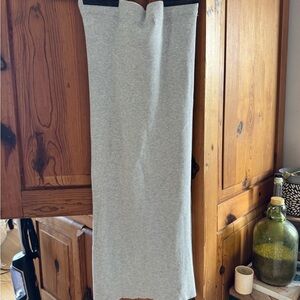 Zara Light Gray Pencil Skirt
